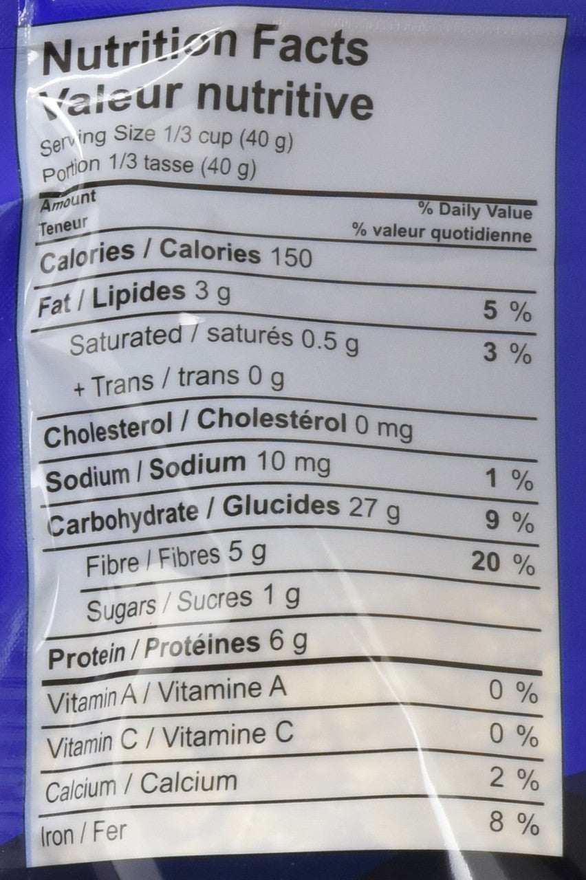 Only Oats, Gluten Free, Pure Whole Grain Rolled Oats, 1Kg/35.27oz., (6 Pack) {Imported from Canada}