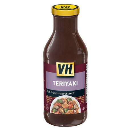 VH Teriyaki Stir-Fry Sauce, 355ml/12oz, Jar, {Imported from Canada}