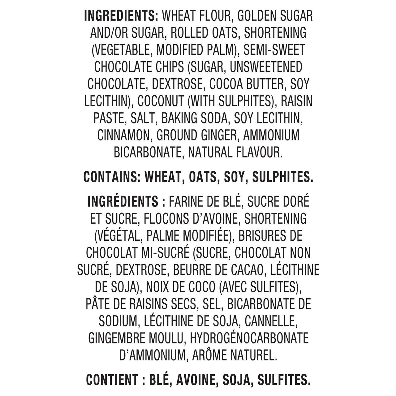 Dad's Oatmeal Chocolate Chip Cookies, 500g {Imported from Canada}