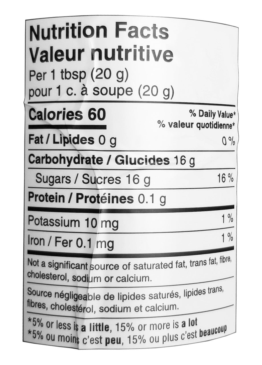 Bee Maid Bold & Rich Amber Honey, 500g/17.5 oz. Jar {Imported from Canada}