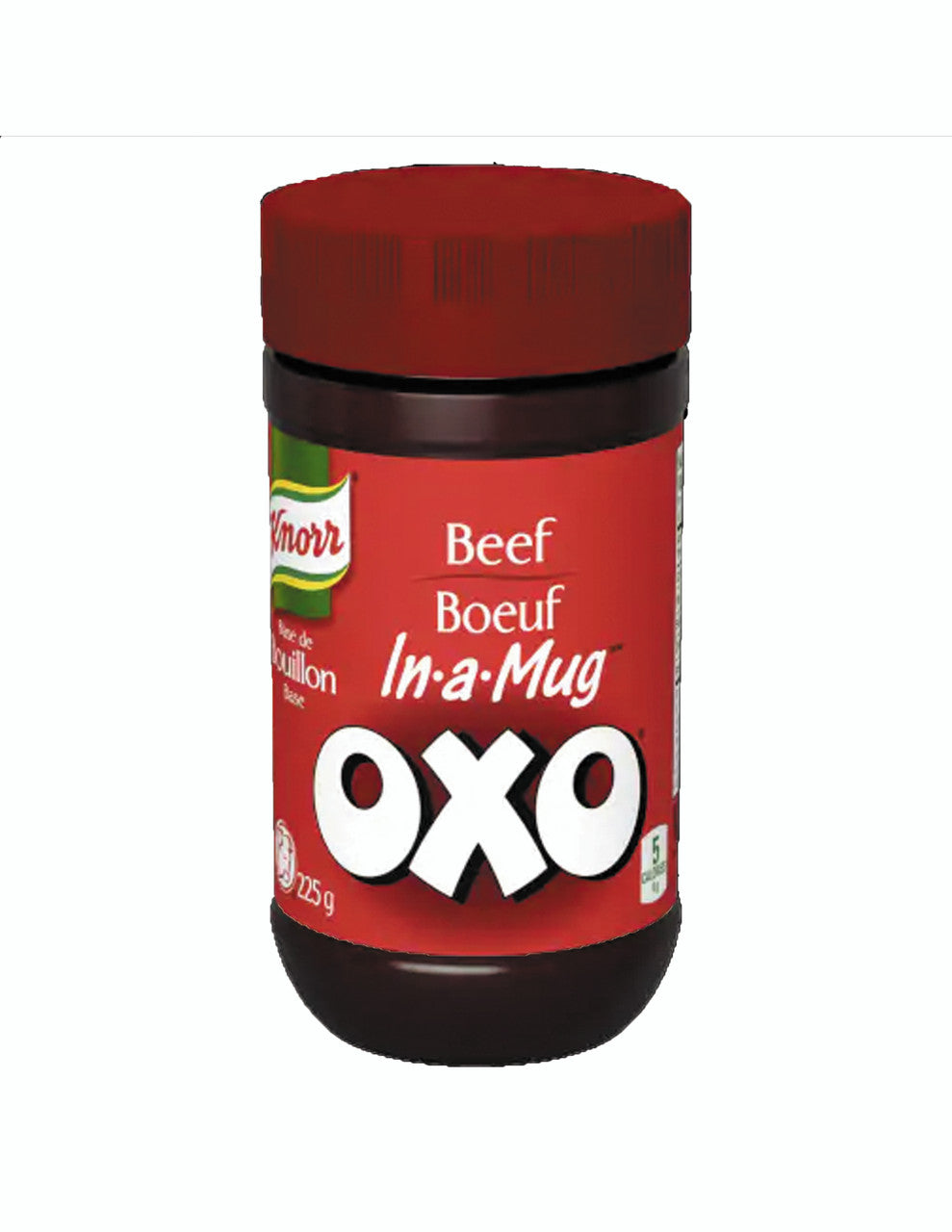 Knorr OXO Beef In-A-Mug Bouillon Base, 255g/8.9 oz., {Imported from Canada}
