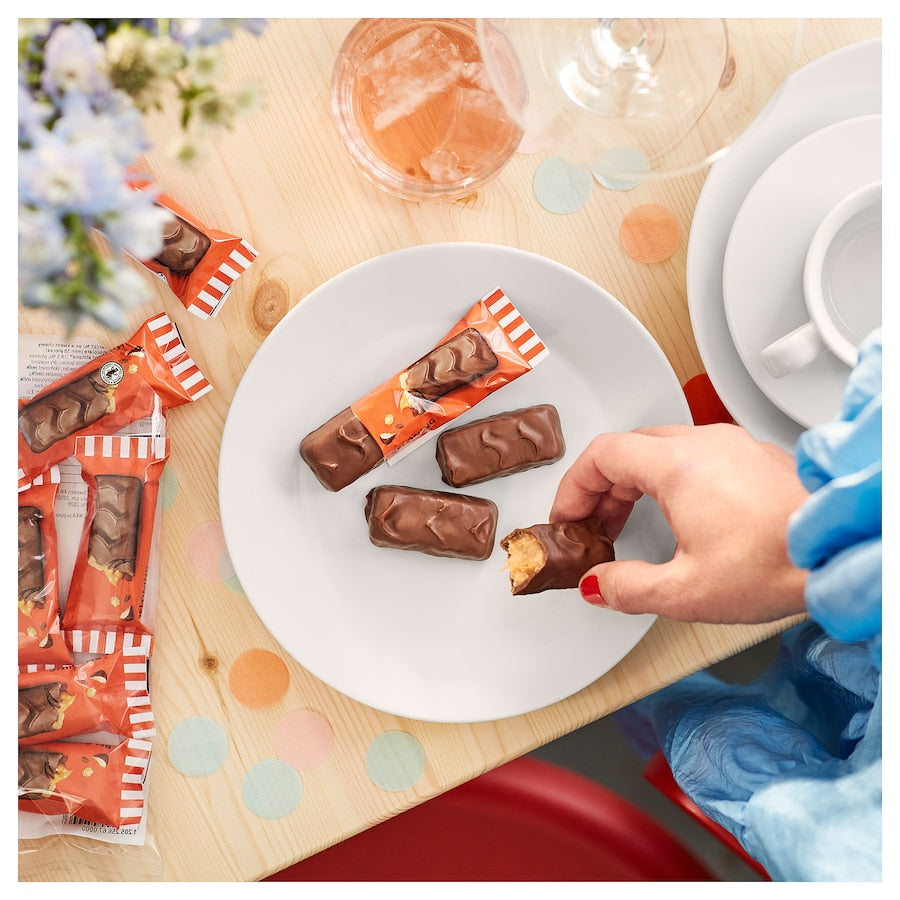 IKEA Beloning Almond & Caramel Milk Chocolate Bars, 240g/8.4 oz. Bag