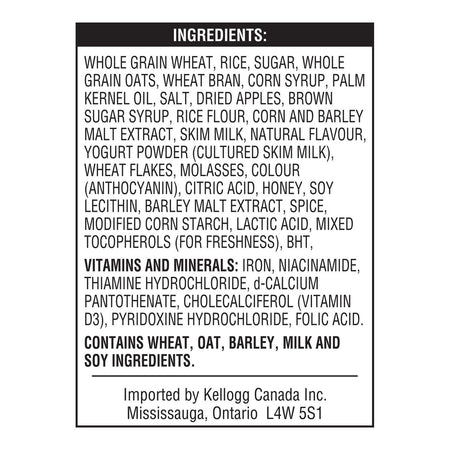 Kellogg's Special K, Fruit and Yogurt Cereal, 360g/12.7oz, (Imported from Canada)