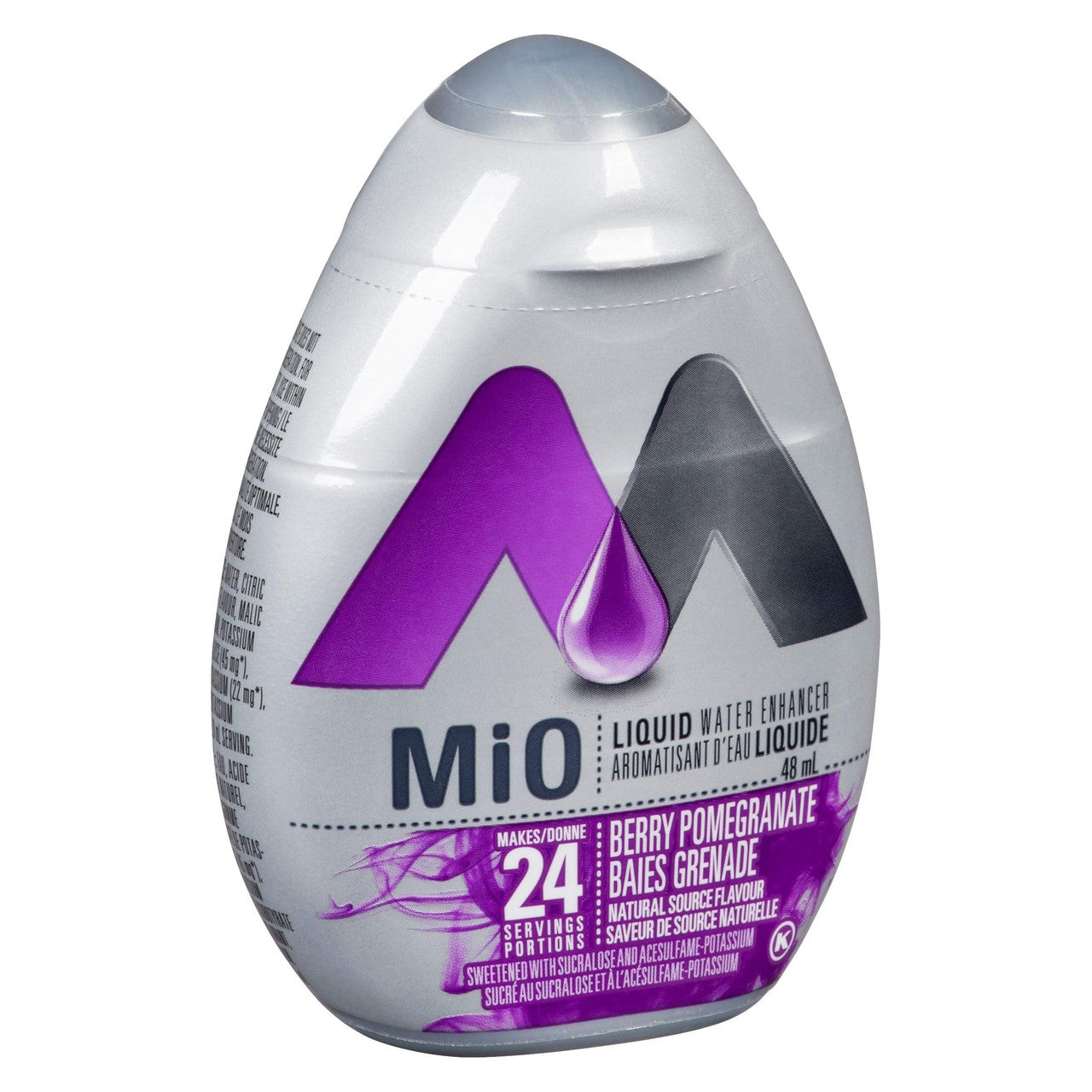 MiO Berry Pomegranate Liquid Water Enhancer, (48mL/1.6 oz.), (12pk) {Imported from Canada}