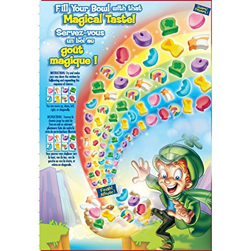 Lucky Charms Cereal/ Marshmallows, 330g/11.64oz{Imported from Canada}