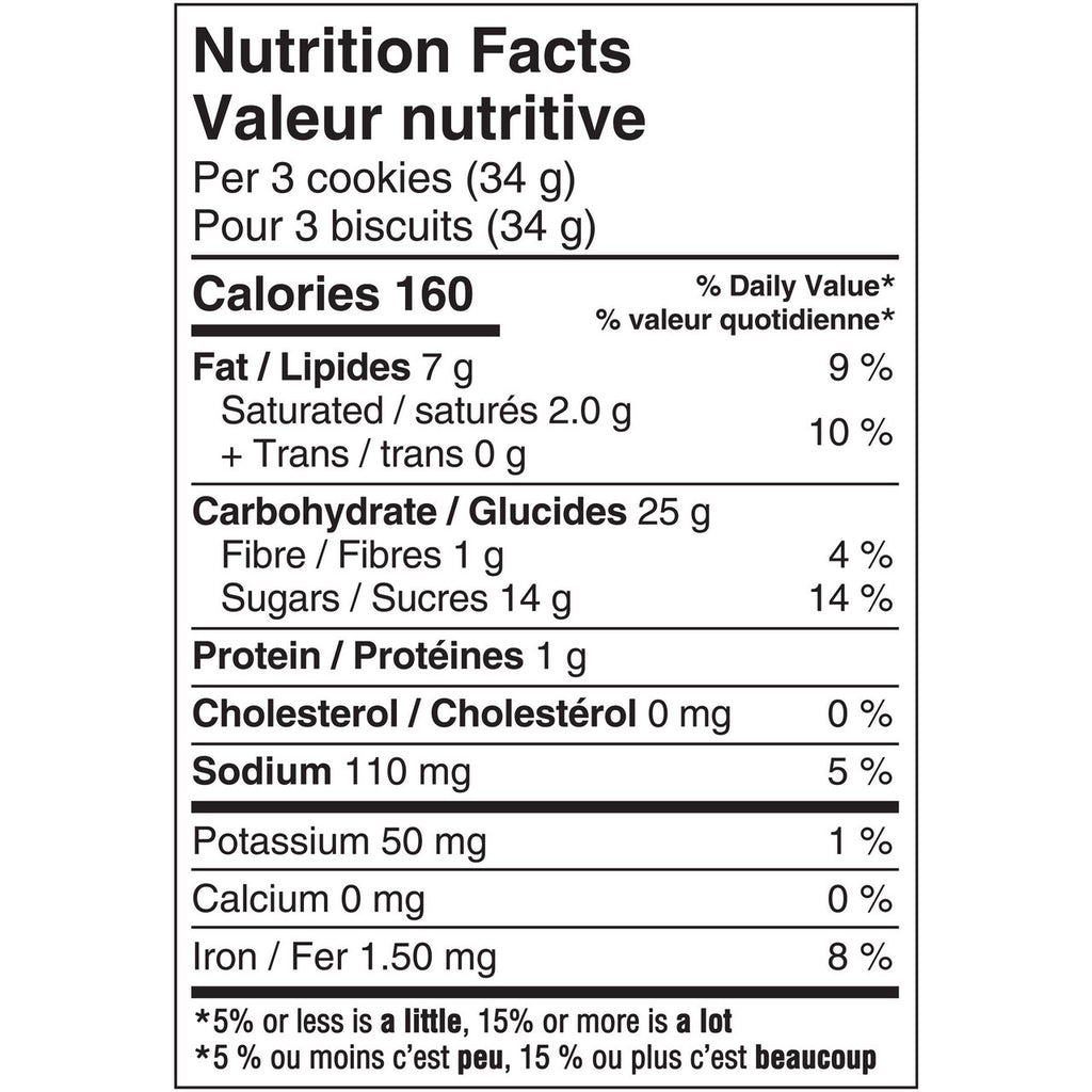Christe Oreo Original Cookies, 270g/9.5 oz., Bag, {Imported from Canada}