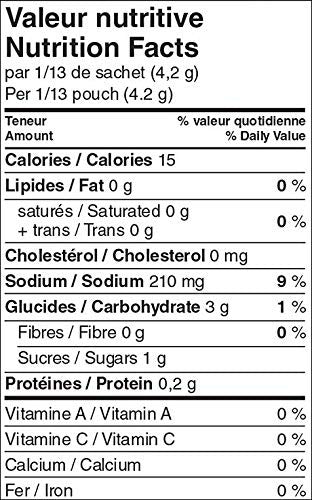 St Hubert Hot Chicken Sandwich Gravy Mix, Low Sodium (25% Less Salt) 57g/2 oz., {Imported from Canada}