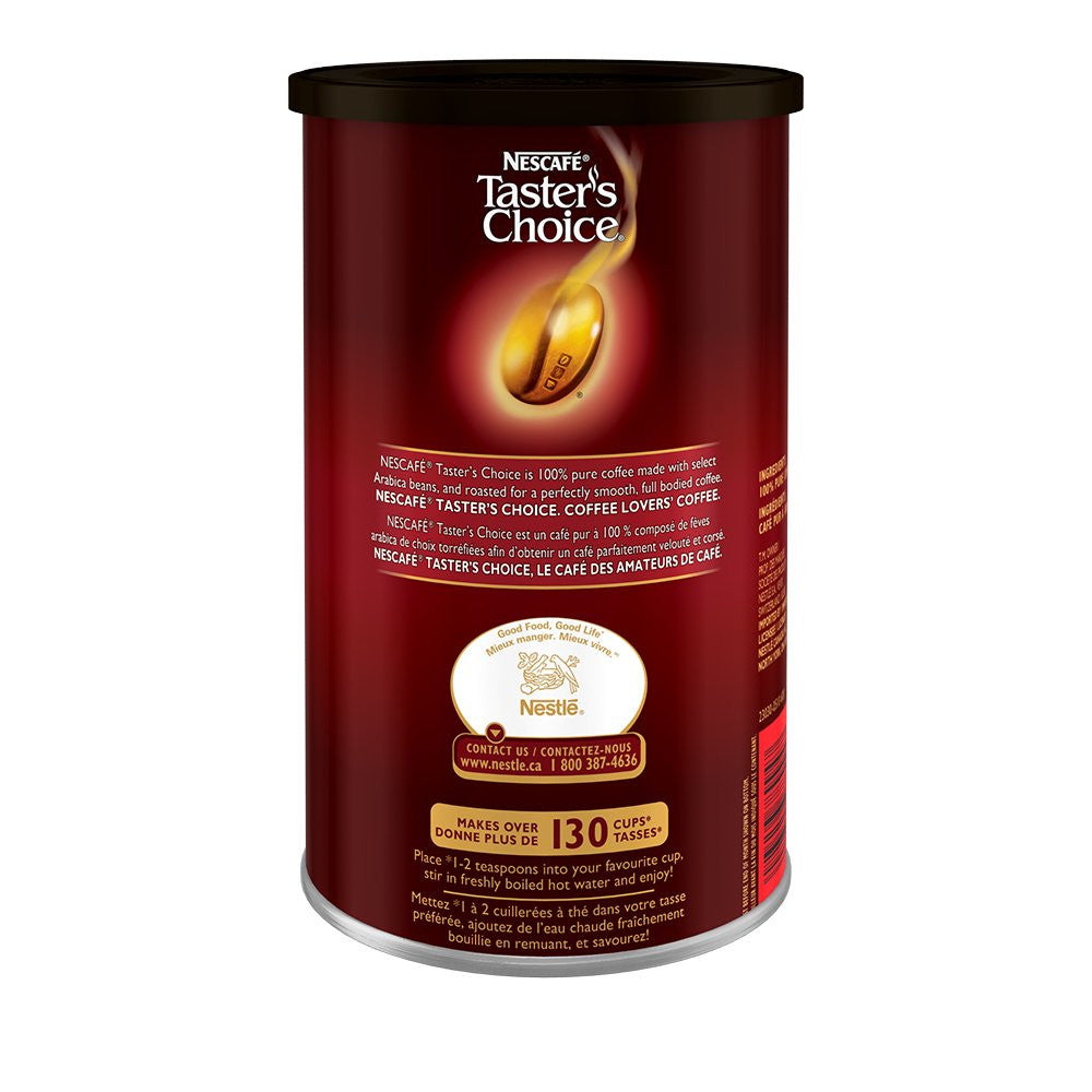 NESCAFE Taster's Choice Classic, Instant Coffee, 250g/8.8oz. Tin, (Imported from Canada)
