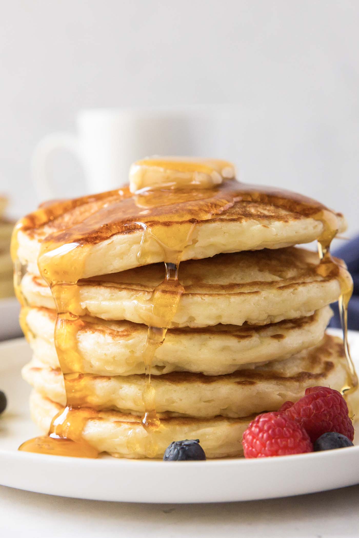 Presidents Choice Extra Fluffy Buttermilk Pancakes.