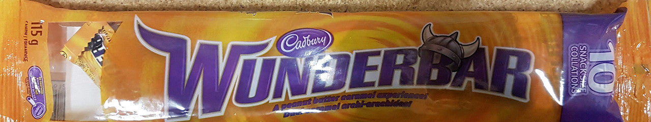 Cadbury Wunderbar Mini Snack Size 10ct/115g {Imported from Canada}