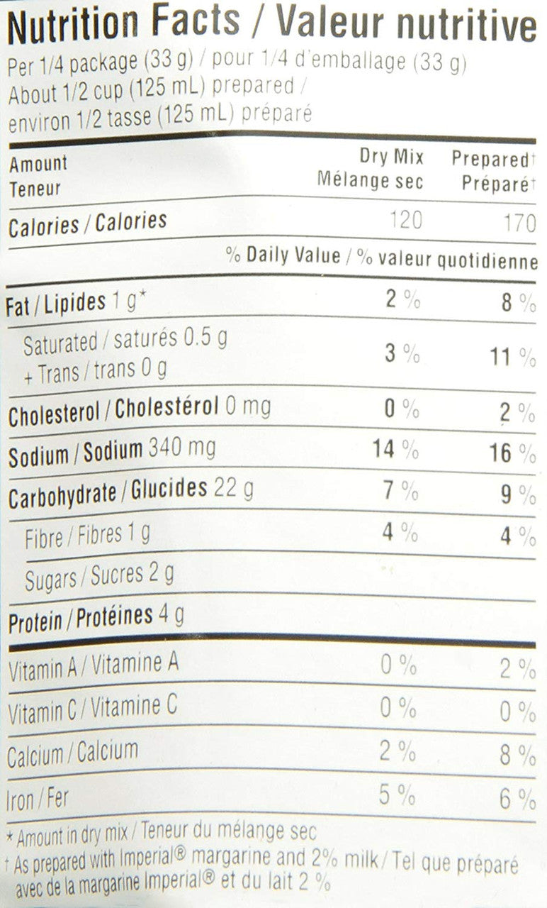 Knorr Pasta Homestyle Cheddar Side Dishes 131g/4.6 oz., 8pk {Imported from Canada}