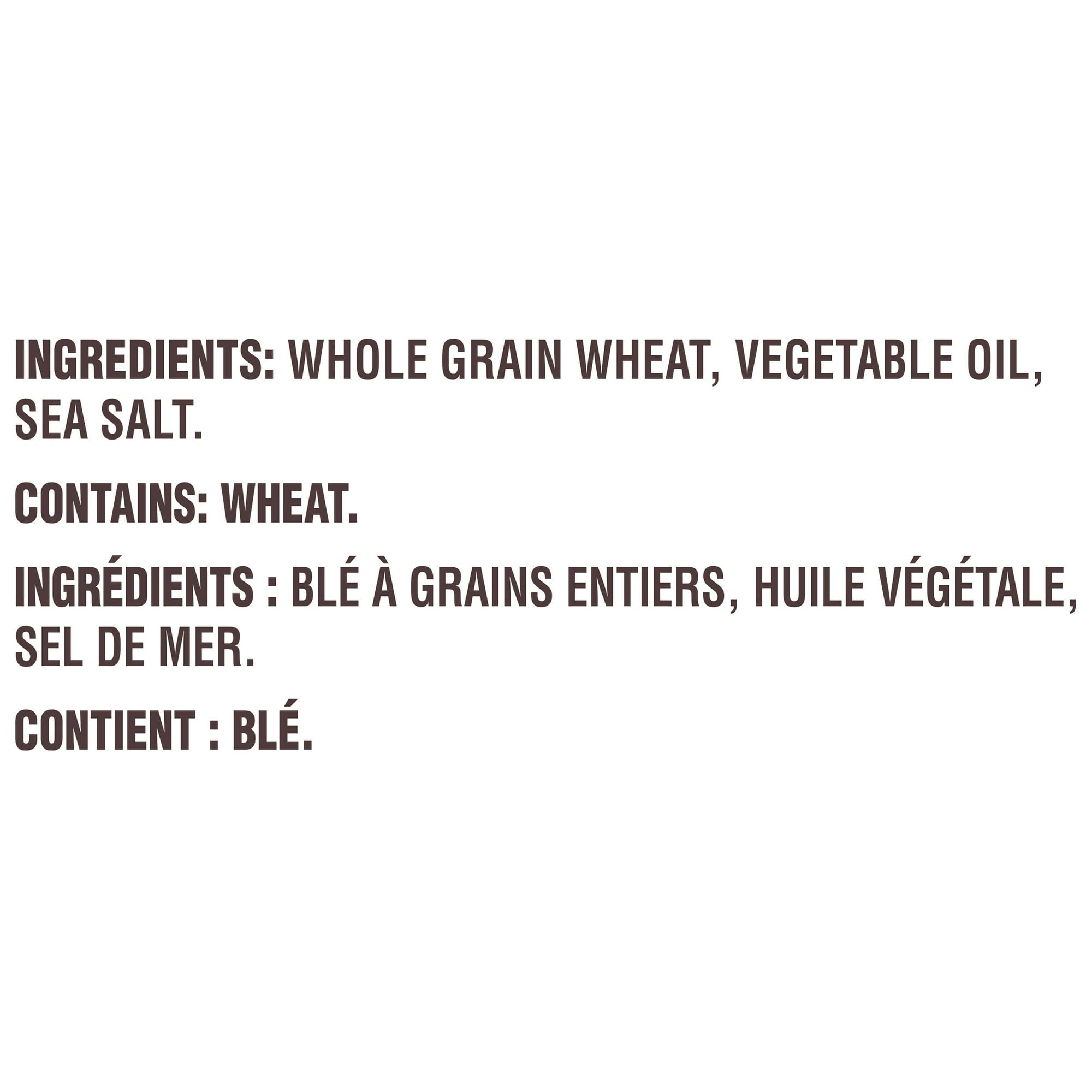 Triscuit Low Sodium Crackers ingredients