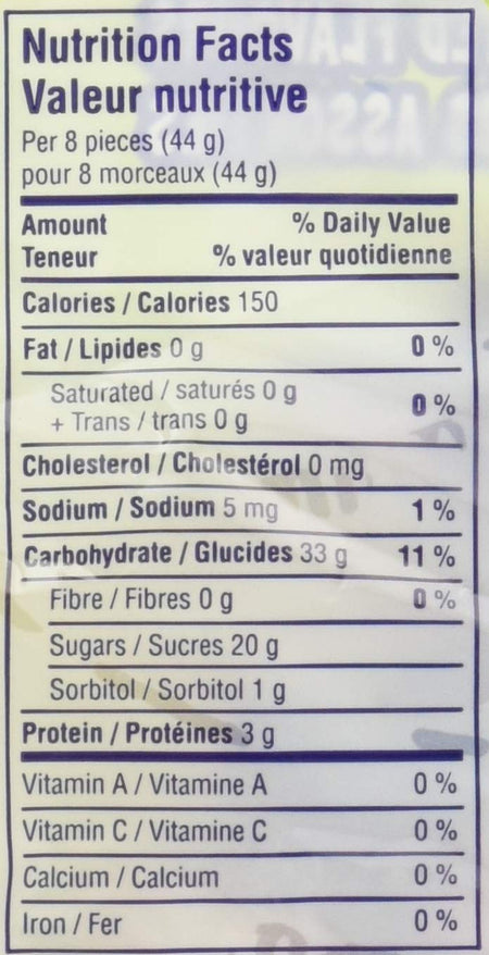 Lady Sarah, Gummy Worms, Assorted Flavours, 150g/5.3oz., {Imported from Canada}