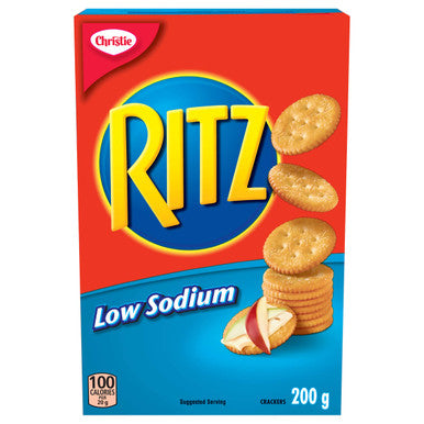 Ritz Low Sodium Crackers, 200g/7oz. (Imported from Canada)