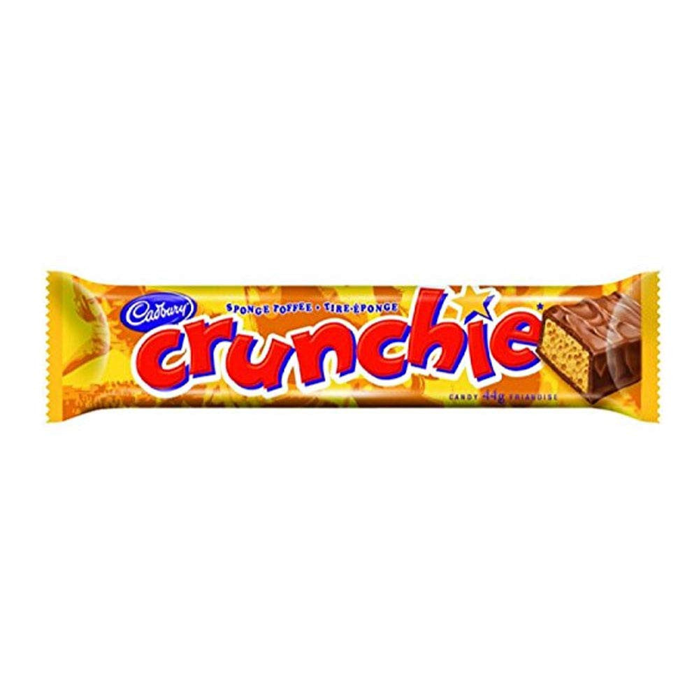 Cadbury Crunchie Chocolate Bars (24pk) x 44g/1.6 oz, each {Imported from Canada}