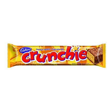 Cadbury Crunchie Chocolate Bars (24pk) x 44g/1.6 oz, each {Imported from Canada}