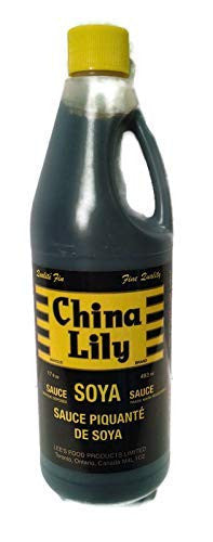 China Lily Soy Sauce 483ml/16.3 fl. oz., (2pk) {Imported from Canada}