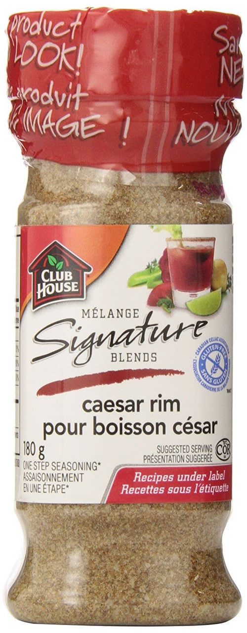 Club House Caesar Rimmer One Step Seasoning 180g 6.34 Ounces {Imported from Canada}