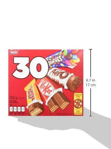 Nestle 30ct, Coffee Crisp, Kit Kat, Smarties, Aero, Halloween Box {Canada}