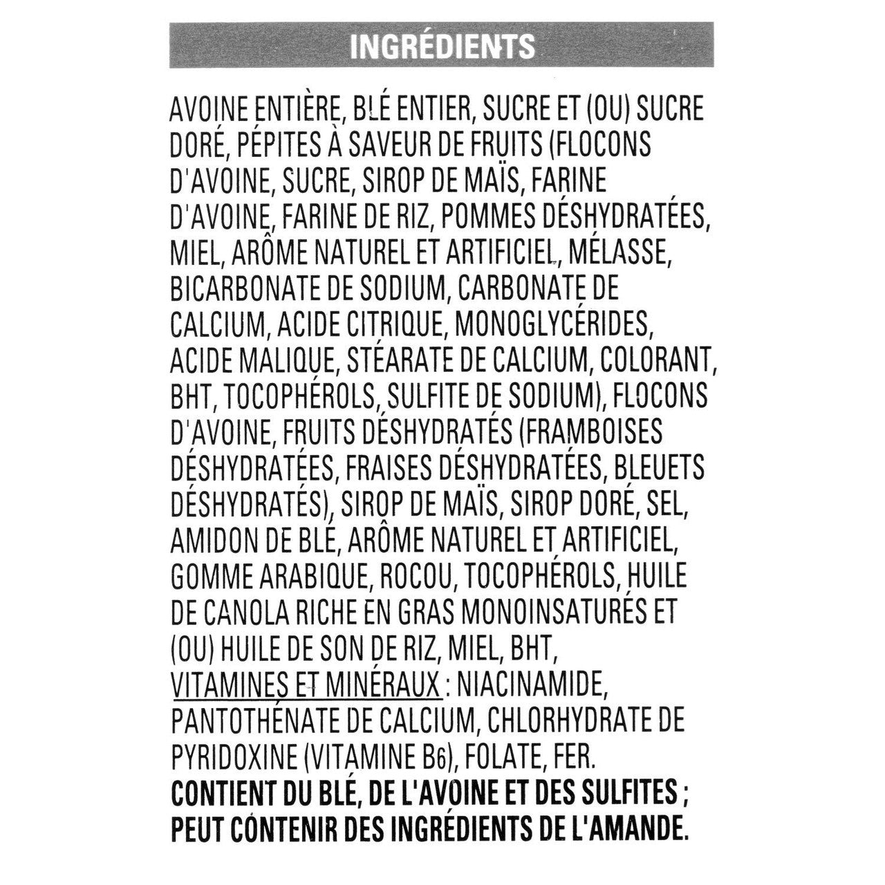 Oatmeal Crisp Triple Berry, 425g/14.99oz {Imported from Canada}