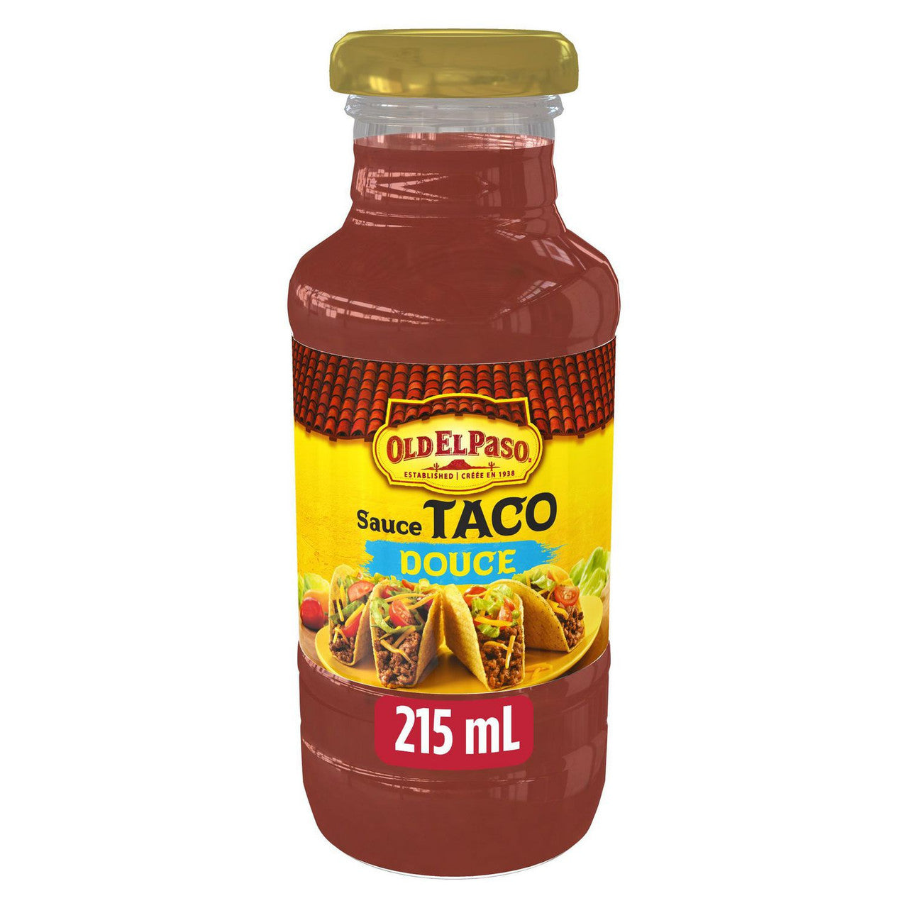 Old El Paso Taco Mild Sauce 215ml/7.3 fl. oz., (2 pack) {Imported from Canada}