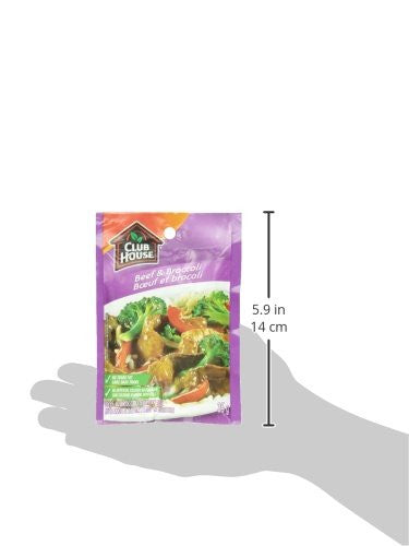 Club House Beef & Broccoli Stir Fry Mix, 35g/1.2oz., {Imported from Canada}