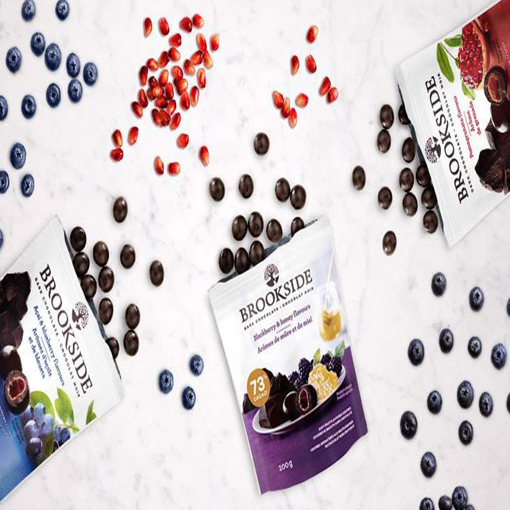 BROOKSIDE  Dark Chocolate, Acai Blueberry, 235g/8.3oz., {Imported from Canada}