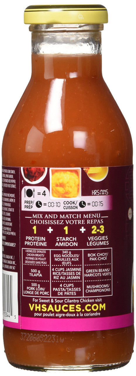 VH Sweet & Sour Stir-Fry Sauce,(12 Count), 355ml, 12oz., Jars {Imported from Canada}