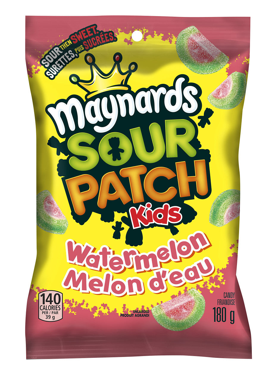 Maynards Sour Patch Kids Watermelon Gummies, 180g