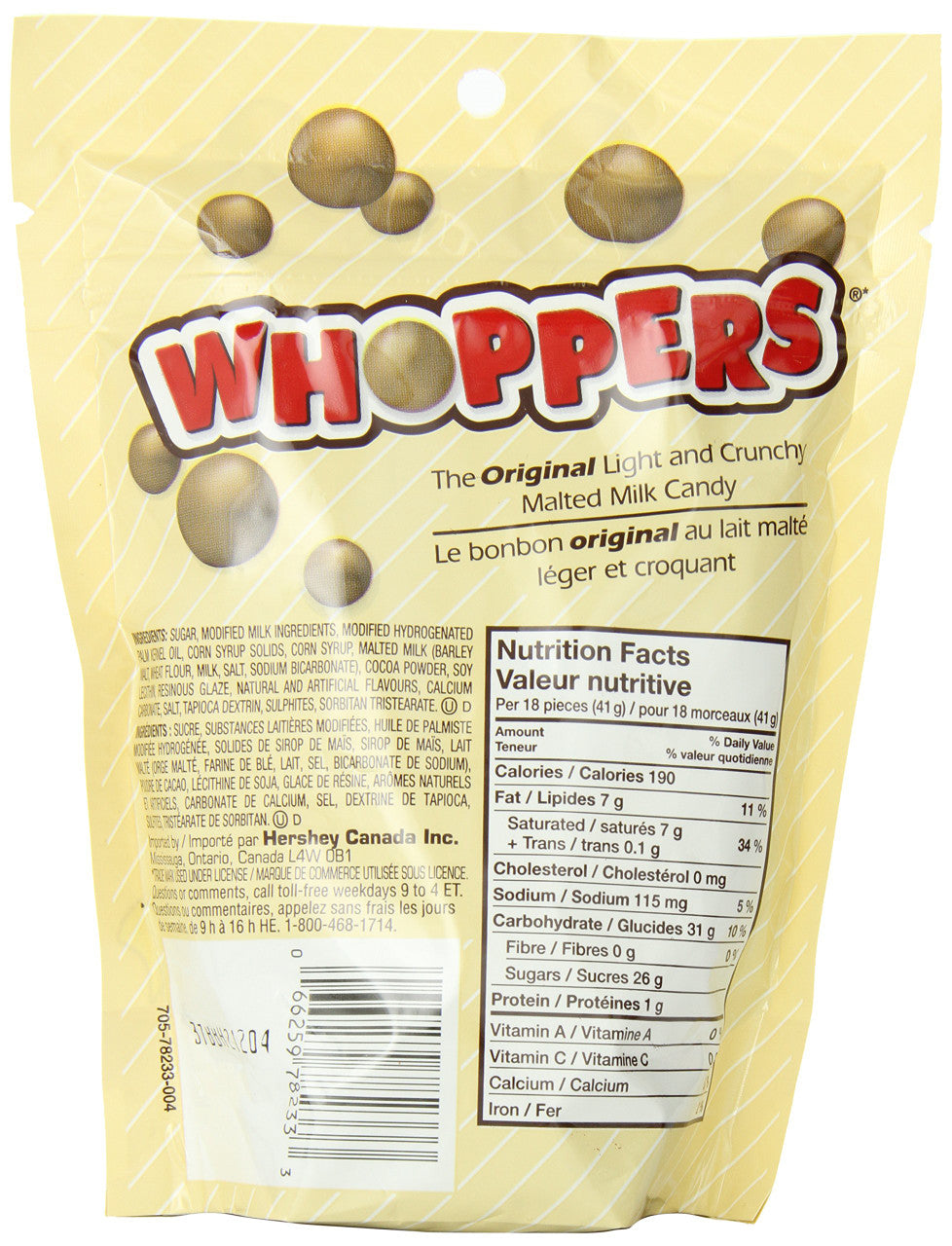 Whoppers Original Milk 270g / 9.5oz {Imported from Canada}