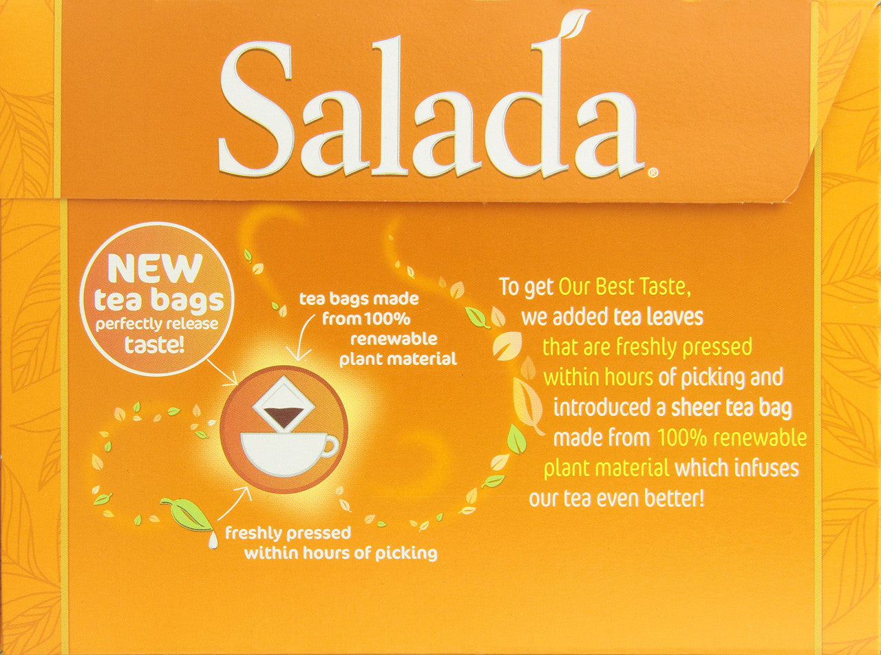 Salada Orange Pekoe Tea 144 PC, 418g box, (Imported from Canada)