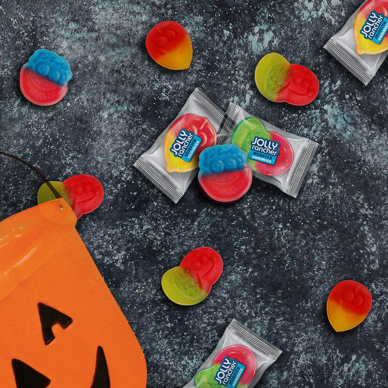 Jolly Rancher Misfit Assorted Halloween Gummies, 45ct, 472g/1 lb., Bag {Imported from Canada}