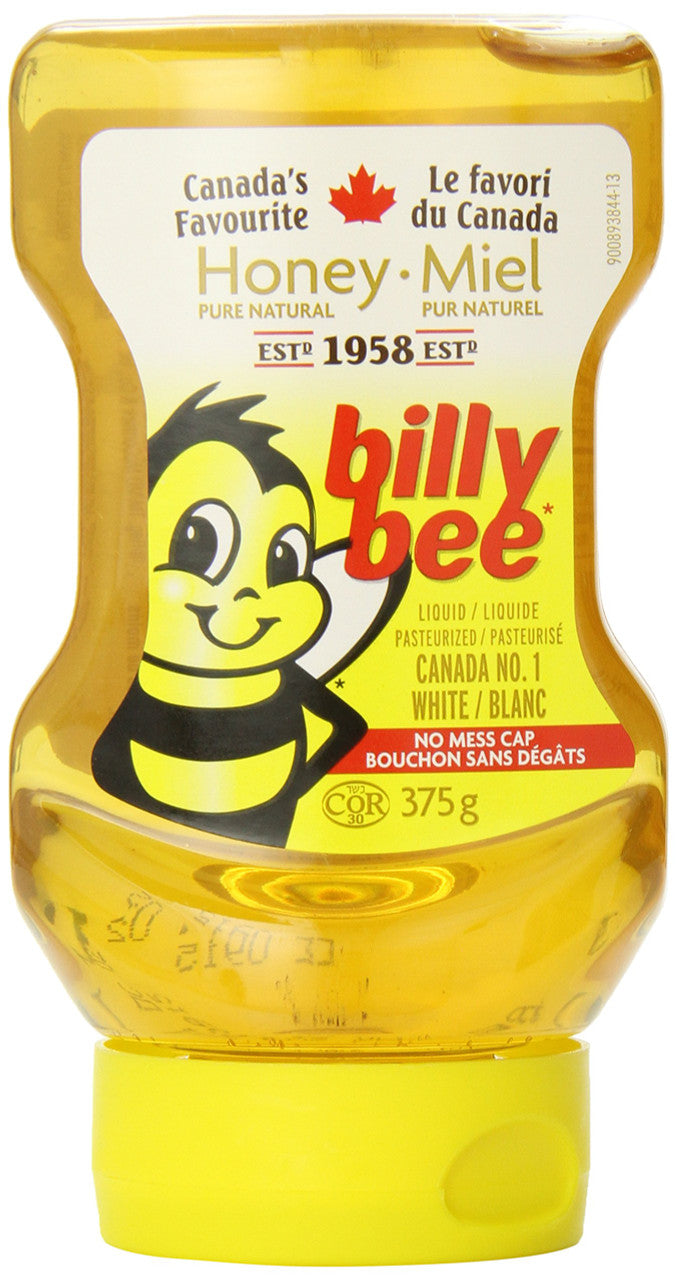 Billy Bee Honey, 375g Canada #1 White {Imported from Canada}