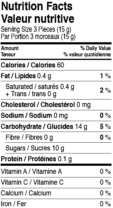 Kerr's Chocolate Mint Candy, 175g/6.2oz., 12pk, {Imported from Canada}
