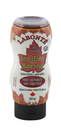 Labonte Maple Syrup, 369ml/12.5oz, {Imported from Canada}