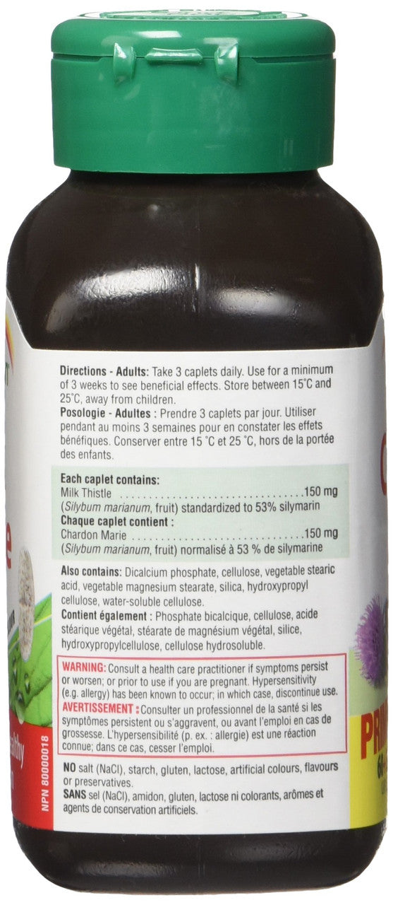 Jamieson Milk Thistle Bonus for Liver (90 Caps) {Imported from Canada}