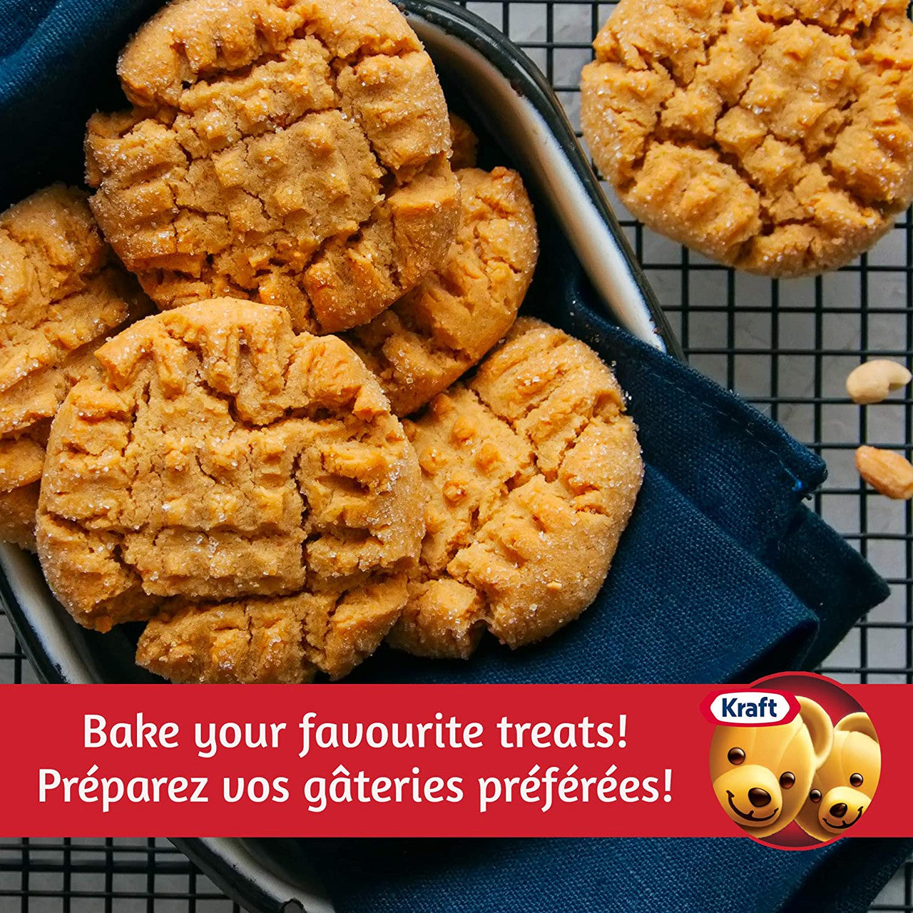 Kraft Peanut Butter, Crunchy, 500g/17.6 oz., Jar {Imported from Canada}