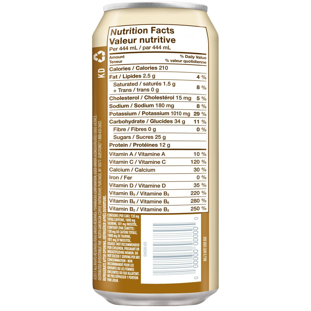 Doubleshot Vanilla Coffee & Energy Drink, 444mL/15.5 fl. oz. Bottle {Imported from Canada}