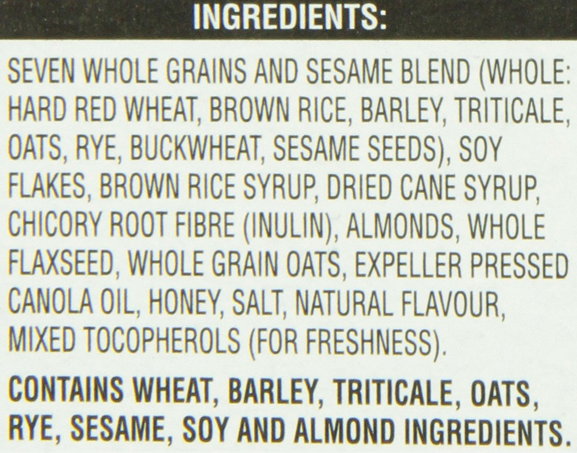Kashi, Honey Almond Flax Cereal, Non-GMO, 400g/14.1oz., {Imported from Canada}