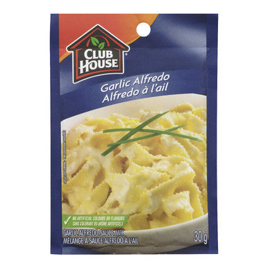 Club House, Garlic Alfredo Sauce, 30g/1.1 oz., {Imported from Canada}