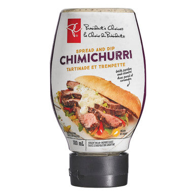 President's Choice, Chimichurri Spread and Dip, 300ml/10.1oz., {Imported from Canada}