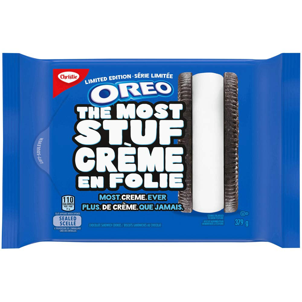 Oreo Limited Edition The Most Stuf Cookies, 379g/13.4 oz {Imported from Canada}