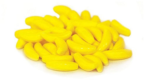 Yupik Banana Heads (Pressed Candy), 1Kg/35.27oz {Imported from Canada}