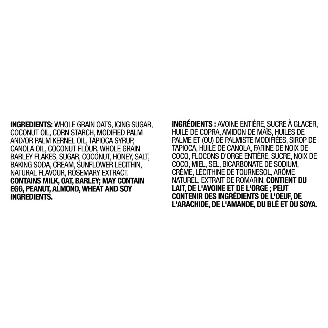 NATURE VALLEY Biscuit Coconut Butter, 5 Count, 190g/7.8oz, Box, {Imported from Canada}