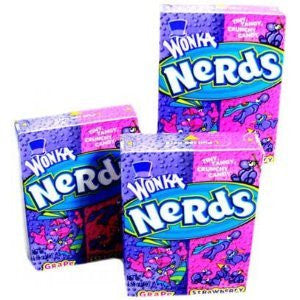 Wonka Nerds Strawberry/Grape 24pk (1.6oz per pack) {Imported from Canada}