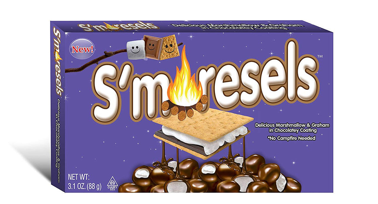 Smoresels Theatre Box 88g/3.1oz., {Imported from Canada}
