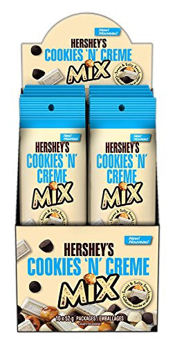 HERSHEY'S COOKIES 'N' CREME Mix Sweet and Salty Snack - 52g/1.8oz (10pk){Imported from Canada}