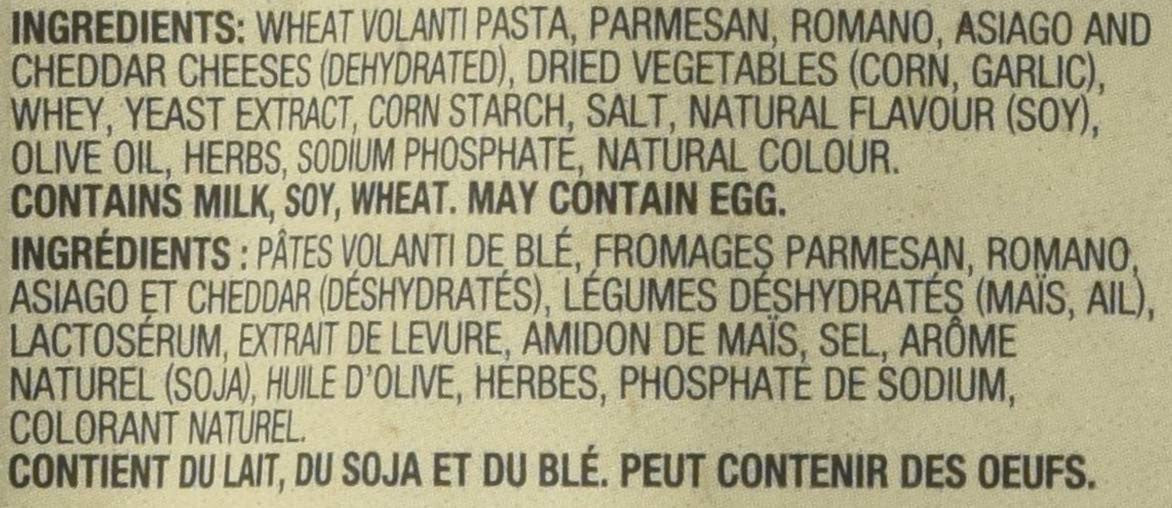 Knorr Selects Sweet Corn Mac & Cheese with Volanti Pasta, 130g/4.6 oz., {Imported from Canada}