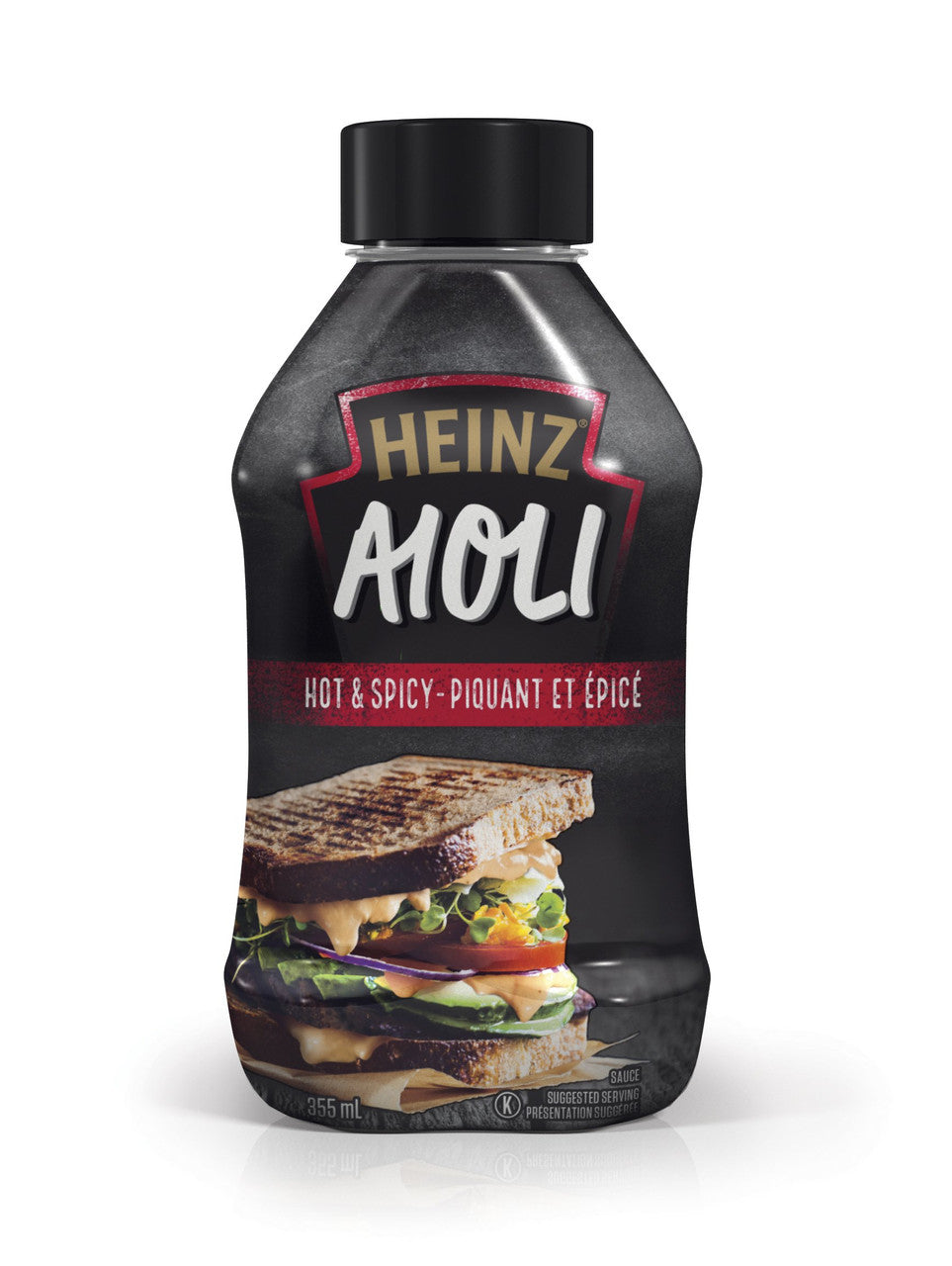 HEINZ Hot and Spicy Aioli, 355ml/12 oz., Dipping Sauce {Imported from Canada}