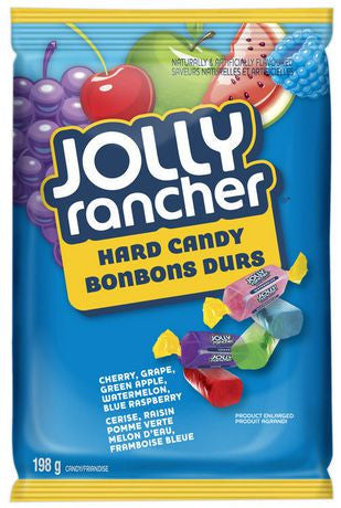 Jolly Rancher Hard Candy Assorted Flavours, 198g/7oz. (Imported from Canada)